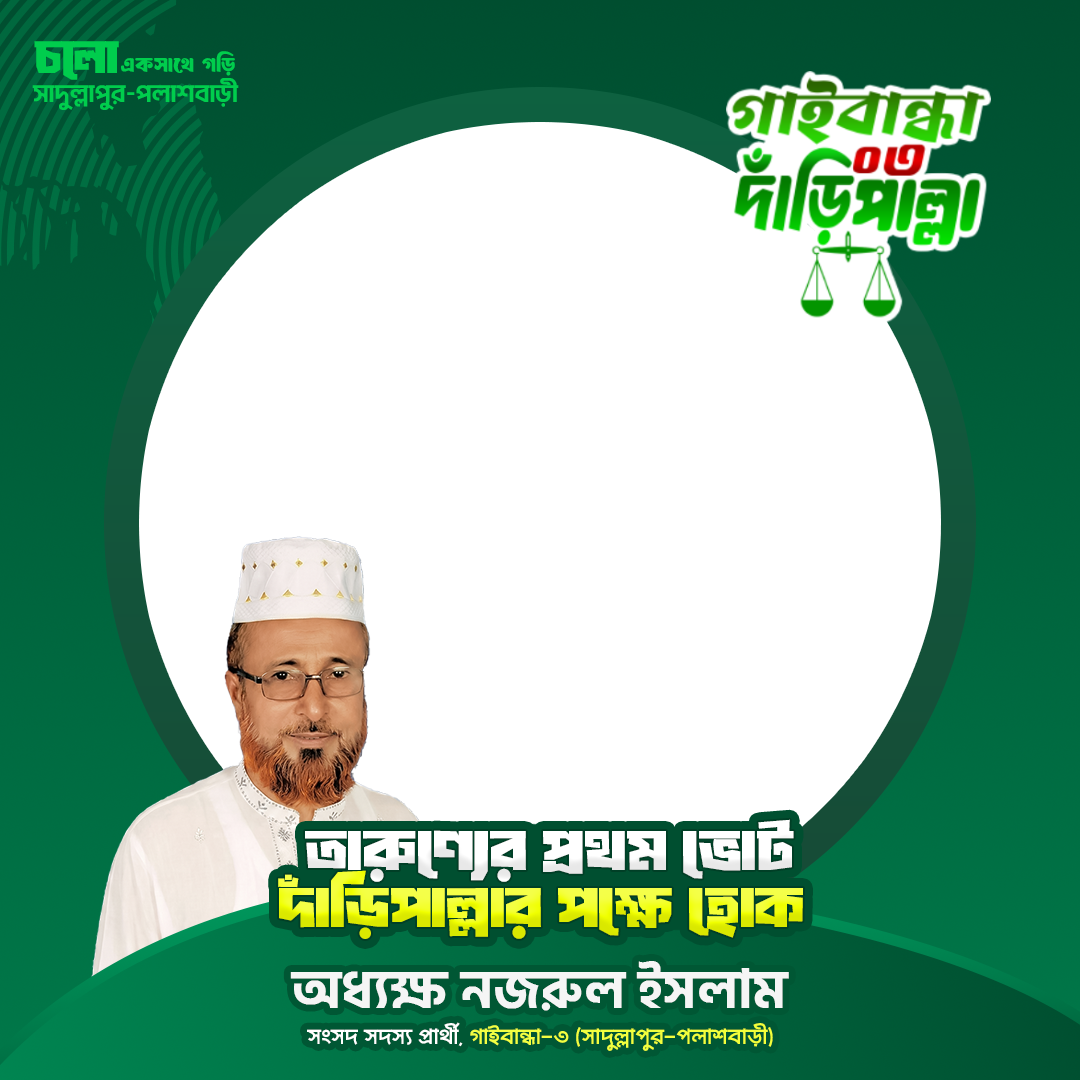 অধ্যক্ষ নজরুল ইসলাম - Photo Frame